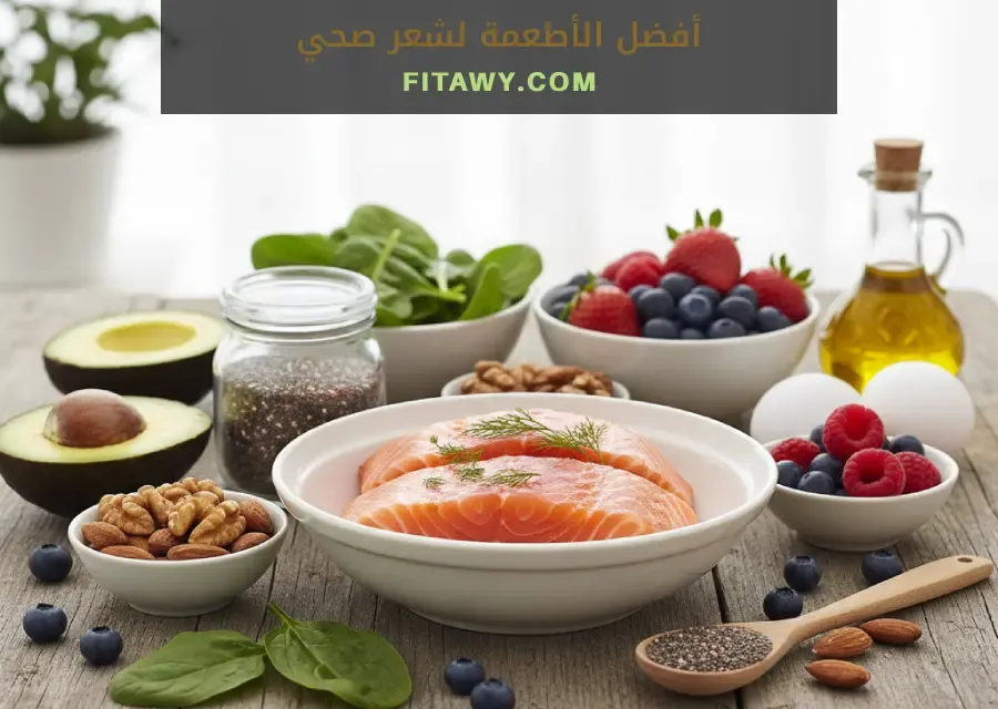 أفضل الأطعمة لشعر صحي